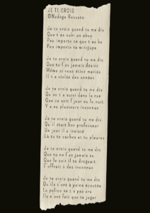 je te crois